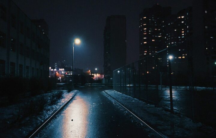 Illustrative city road photograph