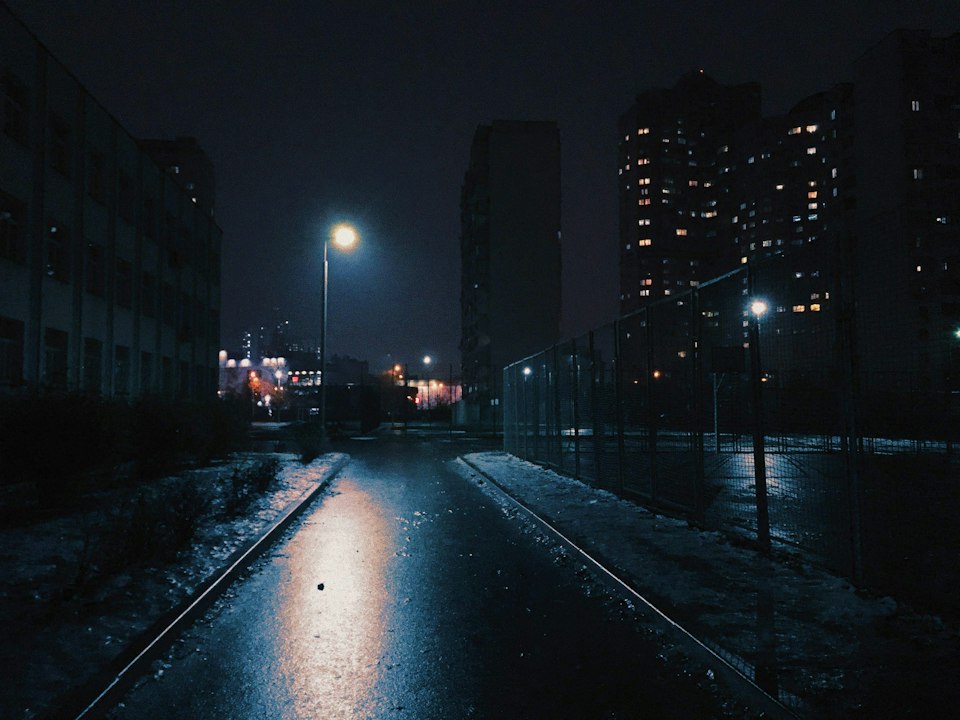 Illustrative city road photograph
