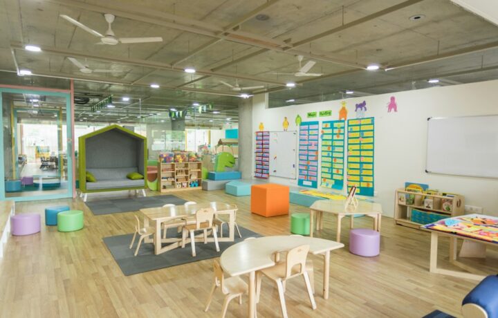 Illustrative photograph of a classroom
