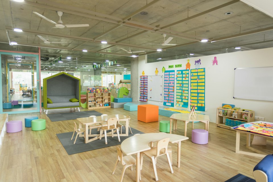 Illustrative photograph of a classroom