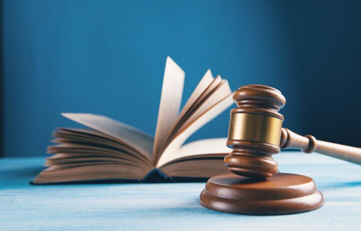 Illustrative photograph of legal documents