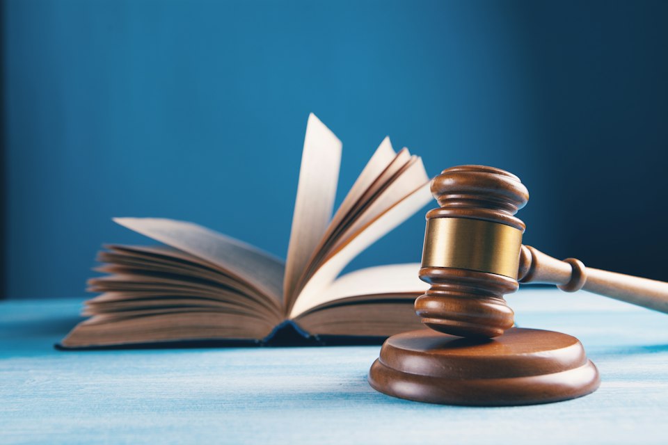 Illustrative photograph of legal documents