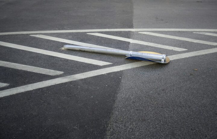 Illustrative road safety photograph